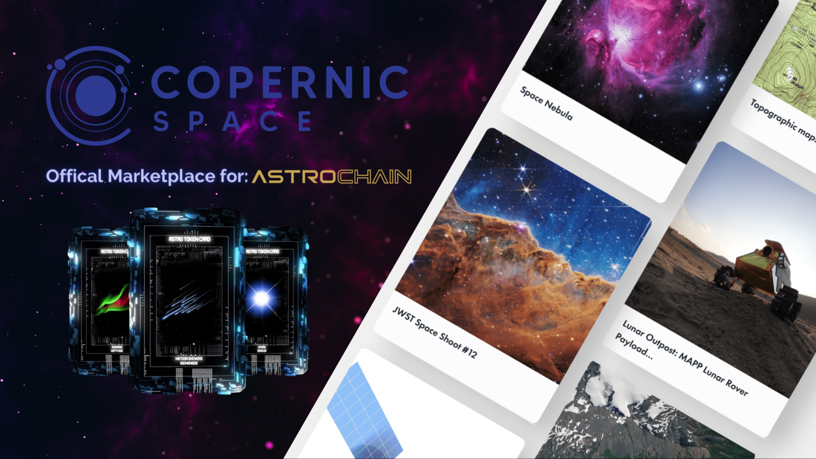 Astrochain Integrates its dApp, Hosts Space Assets on Copernic Space Marketplace