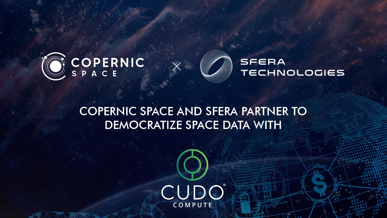 Copernic Space and Sfera partner to democratize access to space data with Cudo Compute