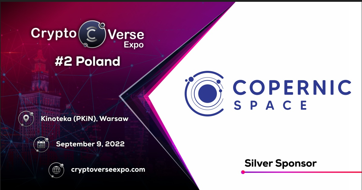 Copernic Space is proud to be the Silver Sponsor during CryptoVerse #2 event.